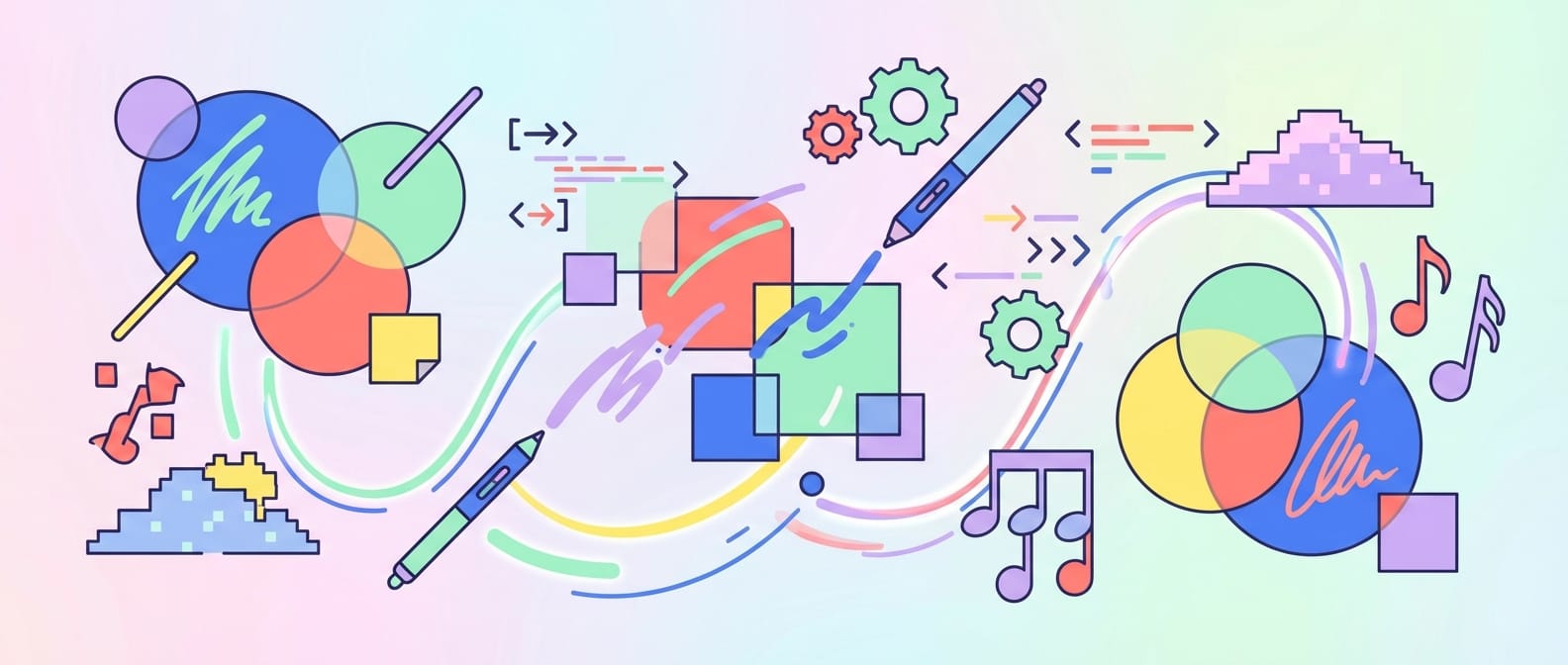 post header image for Harmony, HTML5 Procedural Drawing